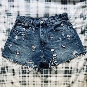 ZARA printed shorts